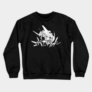 122b Evangelion White Crewneck Sweatshirt